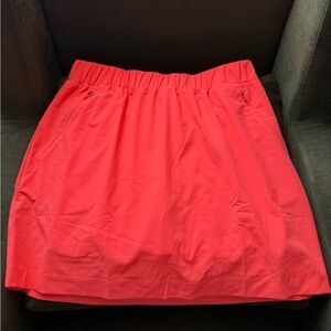 Lou & Grey Highlighter neon orange skort..brand new without tags! Never worn!